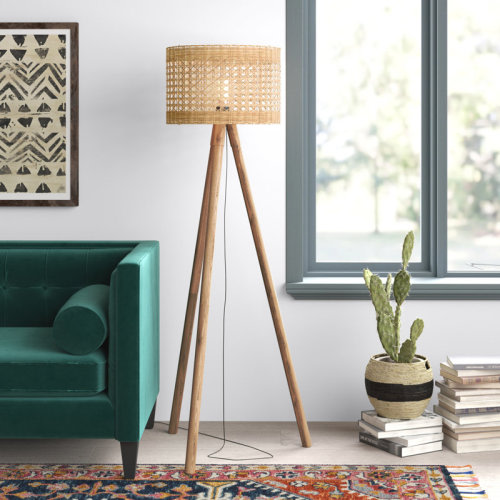 Mistana™ Antone 63" Tripod Floor Lamp & Reviews | Wayfair