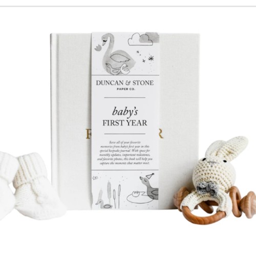 Baby's First Year Keepsake Book