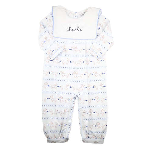 Dog Print Romper – The Bella Bean