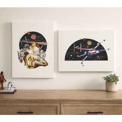 Star Wars™ Vintage Glow-in-the-Dark Poster Art Collection (18"-24")