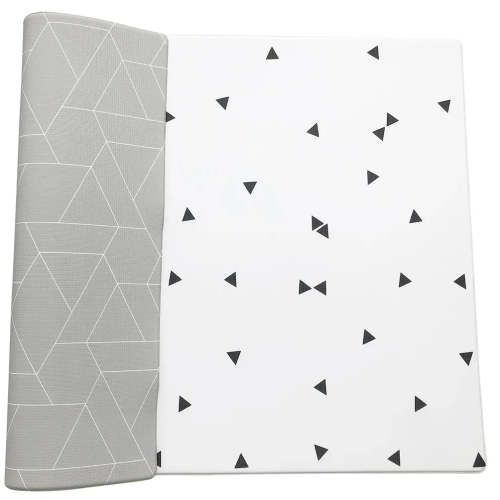 Little Bot Baby Play Mat - Ofie Mat - Zen Line + Triangle