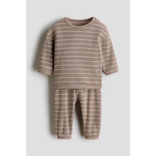 2-PIECE WAFFLED COTTON SET