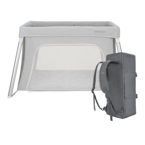 Compact Travel Crib & Play Yard - Grey