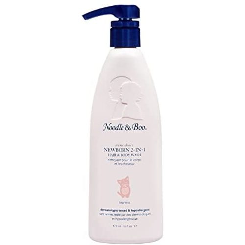Noodle & Boo 2-in-1 Newborn Hair & Body Wash for Baby, Tear Free and Hypoallergenic