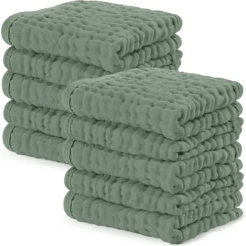 Muslin Washcloths - Pack of 10