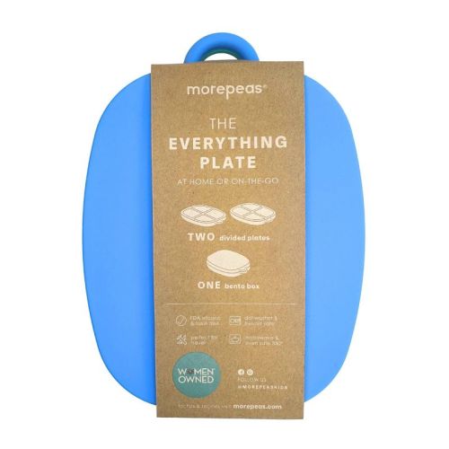 morepeas Everything Plate - Blueberry