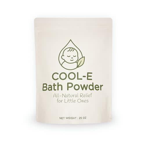 COOL-E Bath Powder, All-Natural Relief for Little Ones, 25 oz