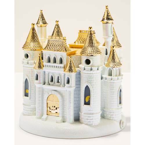 Disney Princess Light-up Castle Pedestal 3-Wick Candle Holder