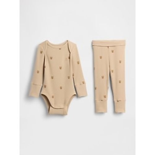 Baby Grow-With-Me TinyRib Outfit Set 3-6 mos | Gap
