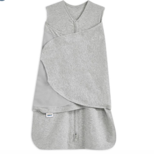 Heather Gray Cotton Swaddle - Newborn | HALO