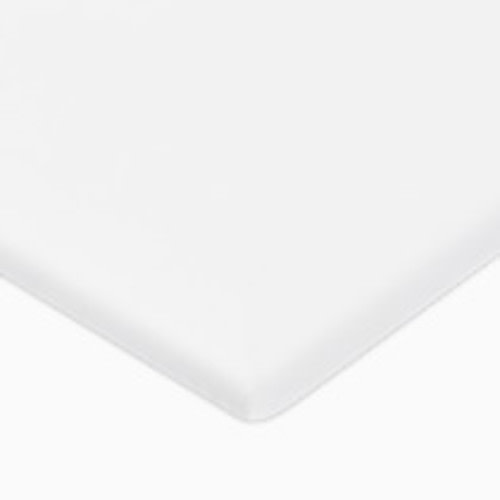 babyletto All-Stages Organic Brushed Cotton Bassinet Sheet - Bright White