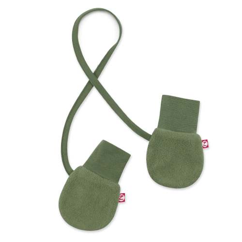Cozie Fleece Mitten - Olive by Zutano