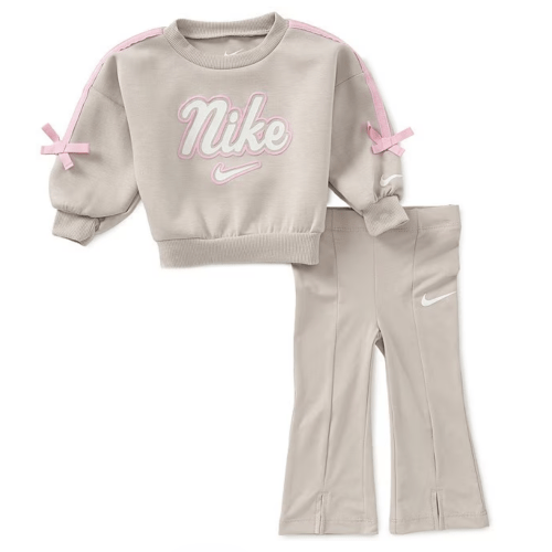 Nike - Baby Girls Juxta Bow Stripe Top & Legging Pants Set
