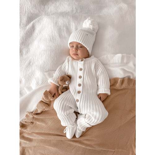 Willow Organic Romper - Milk
