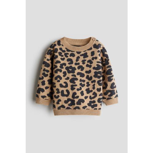 JACQUARD-KNIT SWEATER