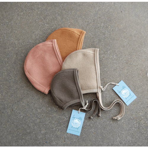 Classic Bonnet Organic Cotton Waffle
