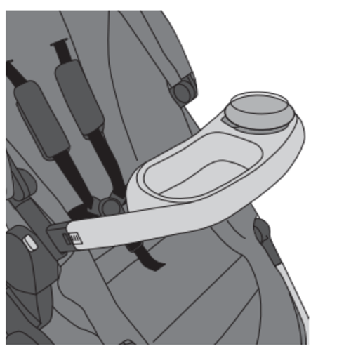 Stroller Snack Tray With Removable Cup Product Support | Evenflo® Official Site – Evenflo® Company, Inc