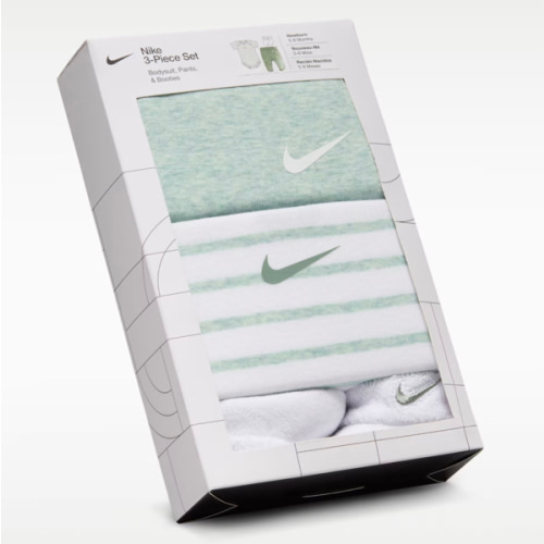 Nike Baby Bodysuit, Pants, and Terry Socks 3-Piece Set. Nike.com