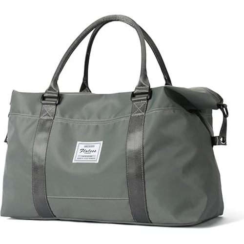 HYC00 Travel Duffel Bag,Carry-on Overnight Weekender Bags for Women,Sports Tote Gym Bag with Wet Pocket