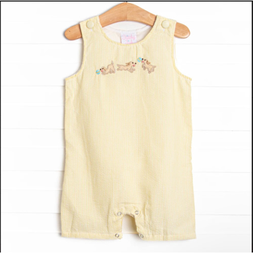 Go Fetch Applique Jon Jon, Yellow – Stitchy Fish