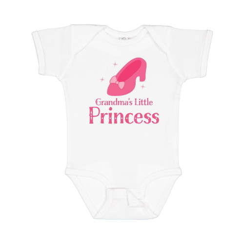 Inktastic Grandma's Little Princess Girls Baby Bodysuit