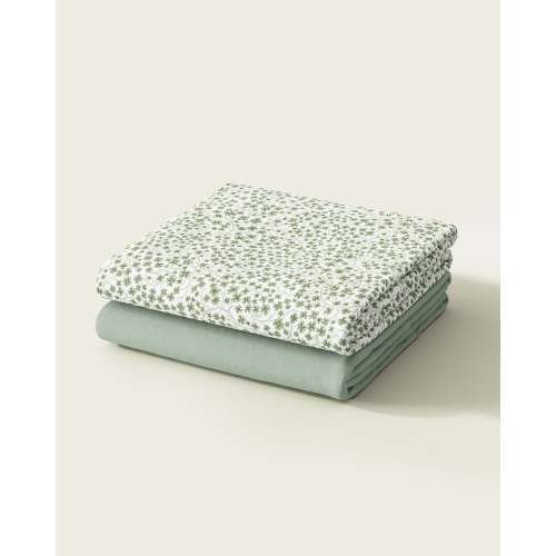 Lucky Clover Crib Sheet Set
