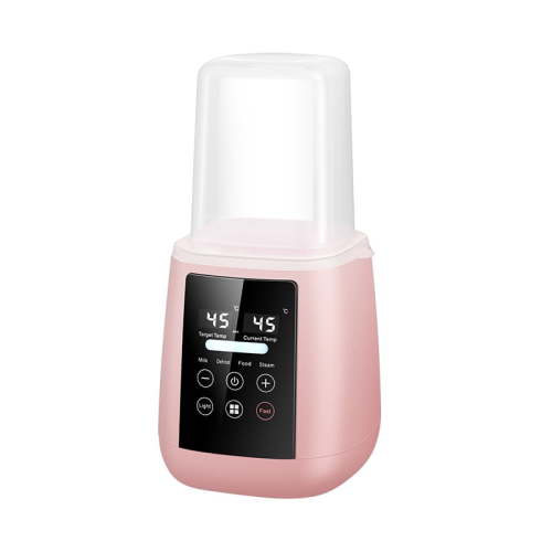 6-in-1 Baby Bottle Warmer, Fast Milk Heating Defrosting Sterilizer, Digital Temperature Control Food Heater with Night Light for Breastmilk & Formula