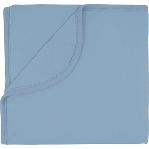 KYTE BABY Baby Blanket in Slate 97% Rayon Made from Bamboo, 3% Spandex