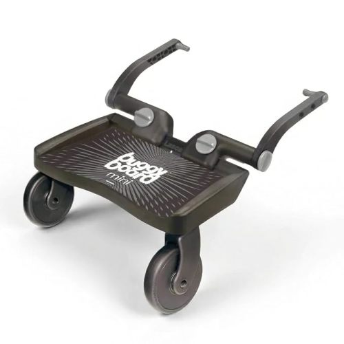 BuggyBoard Maxi+ - Black with Gray Saddle Seat