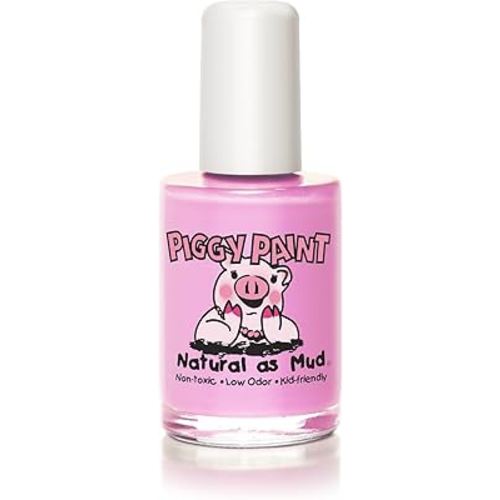 Piggy Paint | 100% Non-Toxic Girls Nail Polish | Safe, Cruelty-free, Vegan, & Low Odor for Kids | PINKie Promise