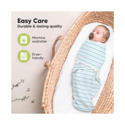 3pk Soothe Baby Swaddle, Organic Baby Swaddle Sleep Sacks, Newborn, Infant Swaddle Sack
