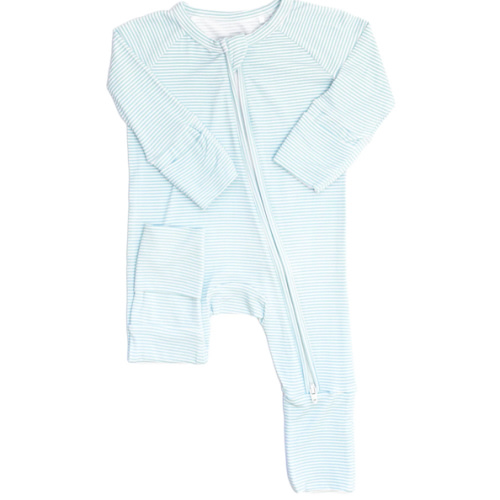 Mini Stripe Sleep Romper