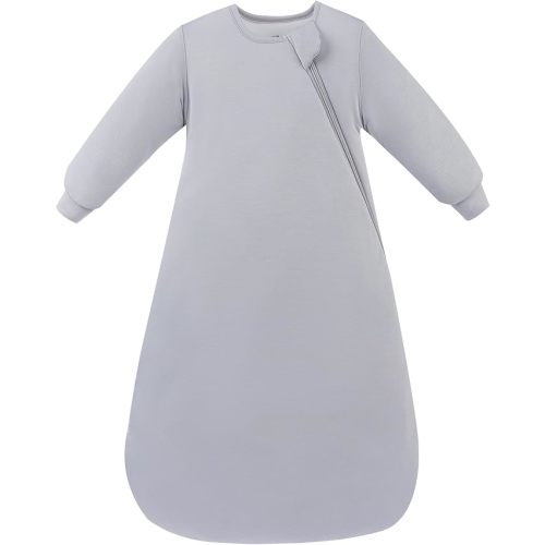 PurComfy Supersoft Baby Premium Bamboo Viscose Long-Sleeve Wearable Sleeping Bag Sack Blanket 1.0 TOG