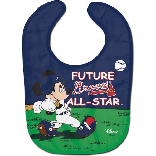 Atlanta Braves WinCraft Disney Mickey All Pro Baby Bib