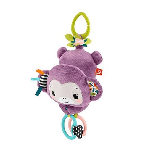 Fisher-Price Sing & Go Plush Monkey Sensory Toy