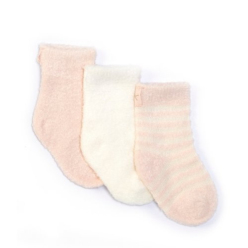 Barefoot Dreams Baby Newborn-6 Months CozyChic Lite® Socks 3-Pack