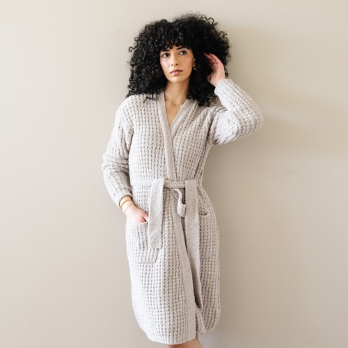WAFFLE KNIT ROBES
