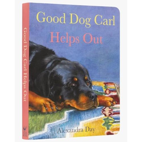 Good Dog Carl Helps Out Board Book