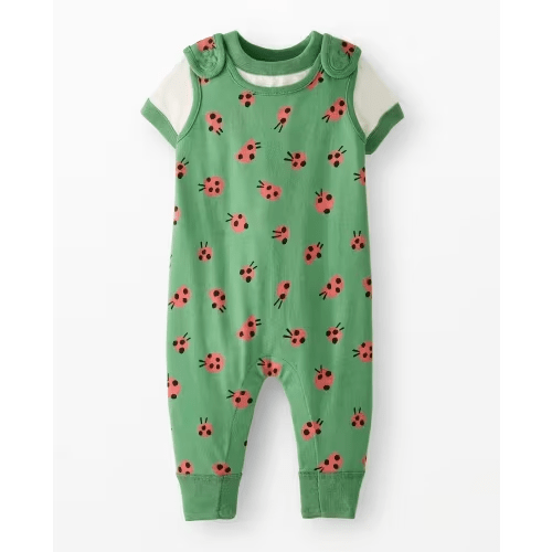 Baby T-Shirt & Overalls Set