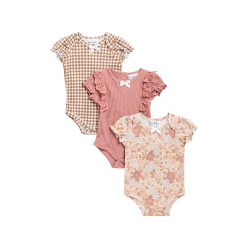3-Pack Assorted Bodysuits