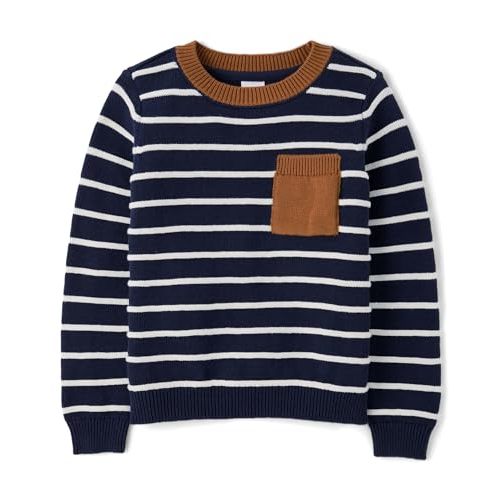 Gymboree Boys and Toddler Long Sleeve Crew Neck Pullover Sweater