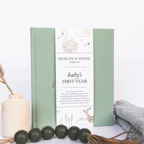 Baby's First Year Memory Book | Duncan & Stone Paper Co.