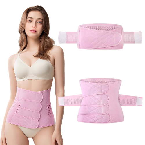 ‌2-in-1 Postpartum Recovery Belt - C-Section & Hysterectomy Support, Waist/Pelvis Binder for Postpartum Shape & Pain Relief