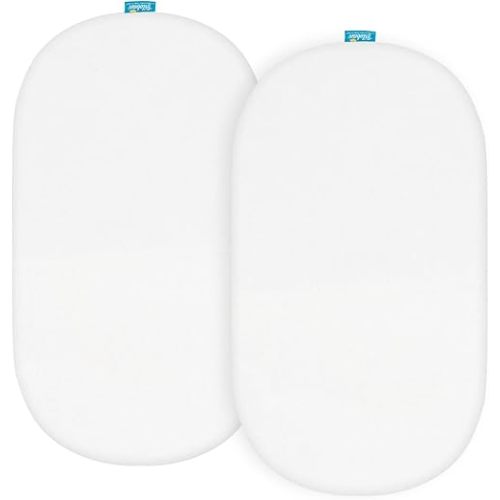 Bassinet Sheets - White