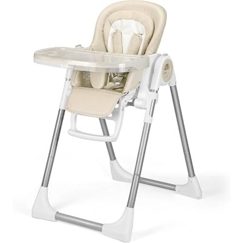 Babilous Baby High Chair, 4-in-1 Foldable