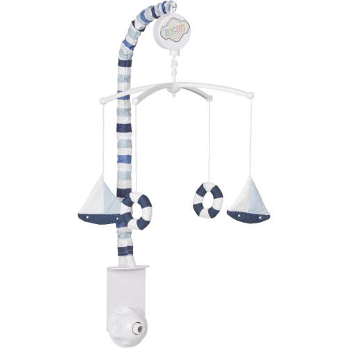 Bacati - Little Sailor Musical Baby Crib Mobile
