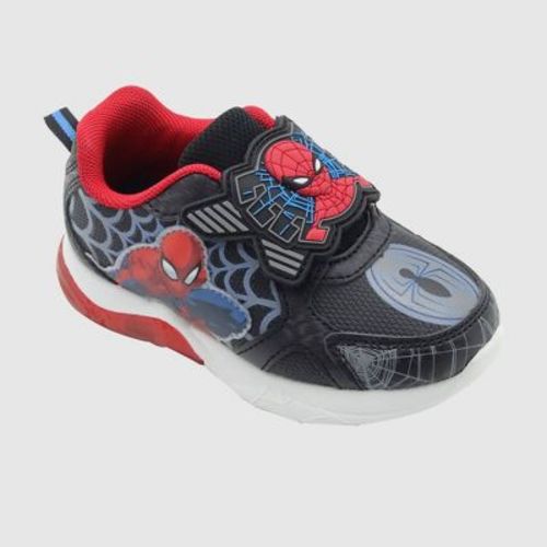 Toddler Disney Spider-Man Athletic Sneakers - Black