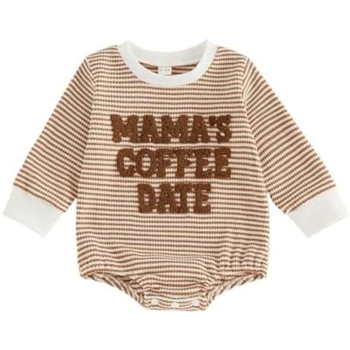 Bonangber Baby Boy Bubble Romper Daddys/Mamas Lil Dude Color Block Short Sleeve Oversized Bodysuit Newborn Summer Outfit
