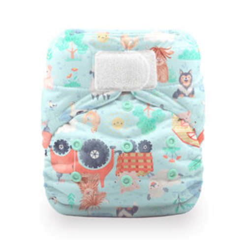 Best Rated All In One Cloth Diaper | Natural Cotton + Hemp | One Size – Thirsties Baby