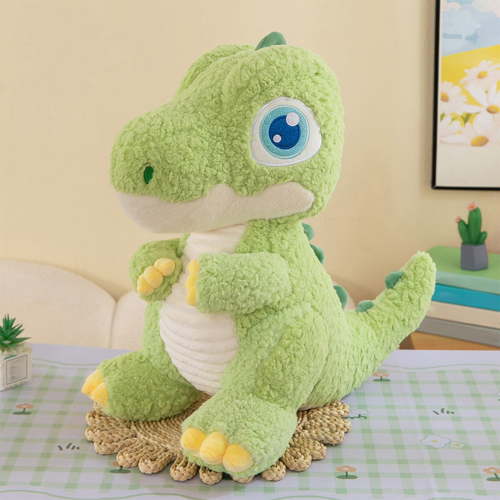 Clearance! Cute Dinosaur Plush Toys, Fat Dinosaur Stuffed Animals Toys Dolls, Soft Plush Stuffed Animal Dino Plushie, Birthday Gifts for Kids Girls Boys Green 12 inch